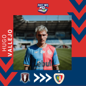 Hugo Vallejo nowym zawodnikiem Piasta Gliwice